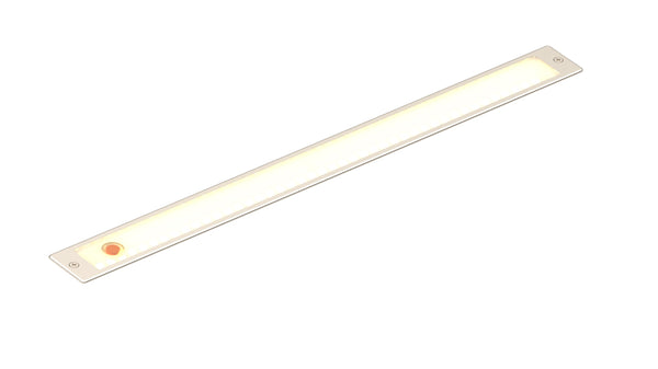 BUILT-IN LINEAR  Interior LED Light – WARM WHITE – Silver Aluminum Body - Lumicoin