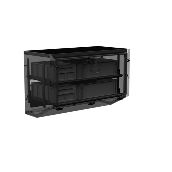 Medium Rear Cargo Box – Aluminum – XBULL