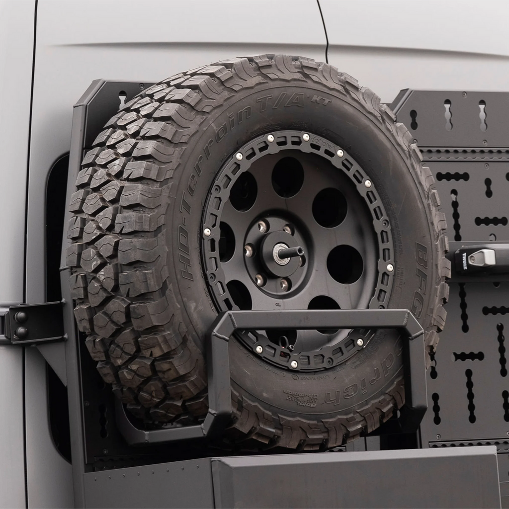 Spare Wheel Carrier for Rear Cargo Carrier  – XBULL